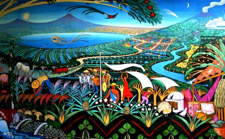 Ilustración artística de Nicaragua